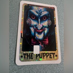 The Puppet from SAW Holographic Credit Card Skin